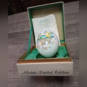Noritake Limited Edition Easter Egg 1974